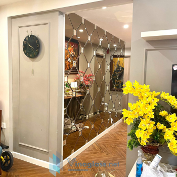 Gương Bỉ Màu Trà Nhập Khẩu